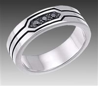 Anello Zancan Uomo in Argento Spinello EXA014-21 - EXA014-22